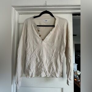 Thermal waffle long sleeve